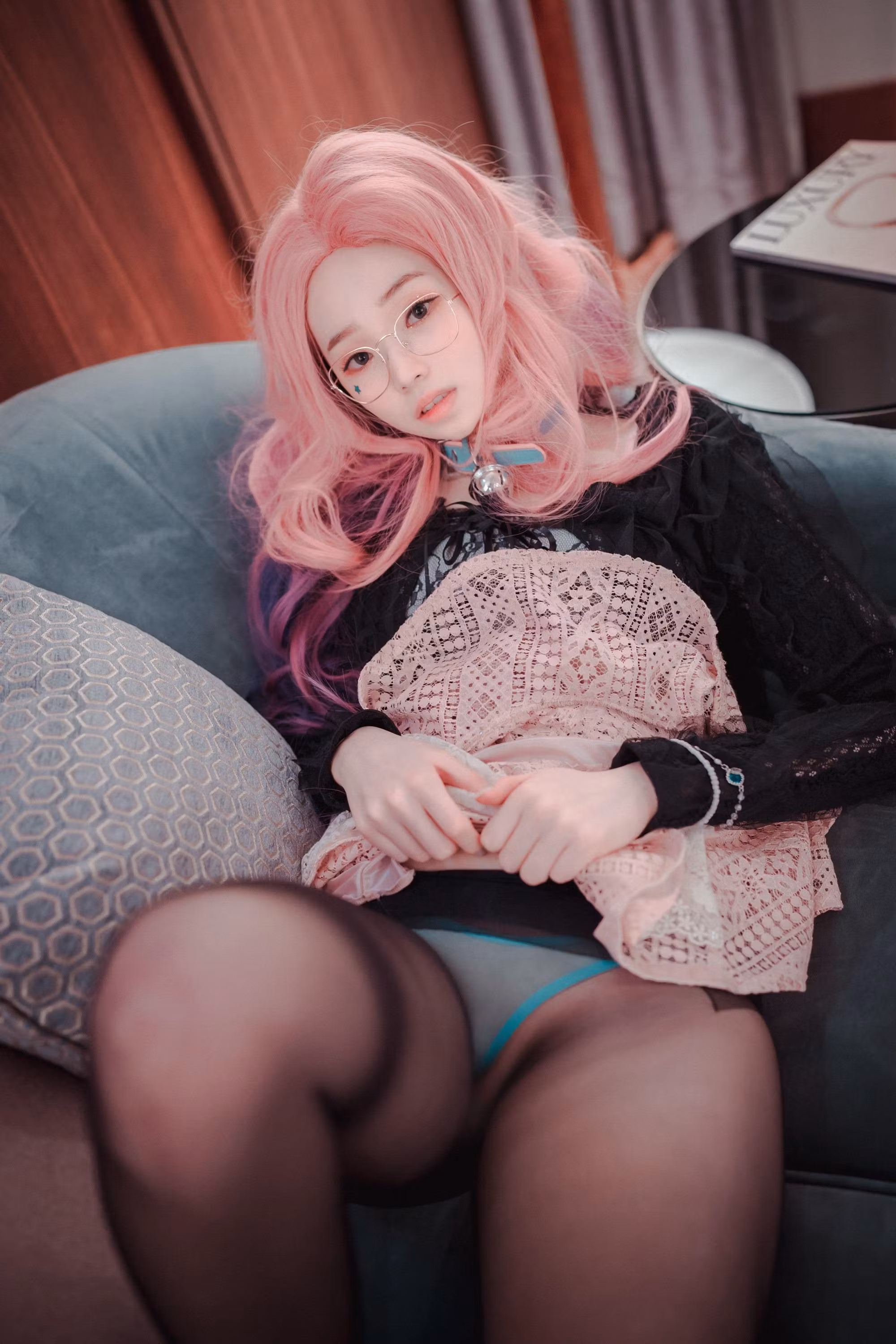 Seraphine League of Legends anime cosplay erotica